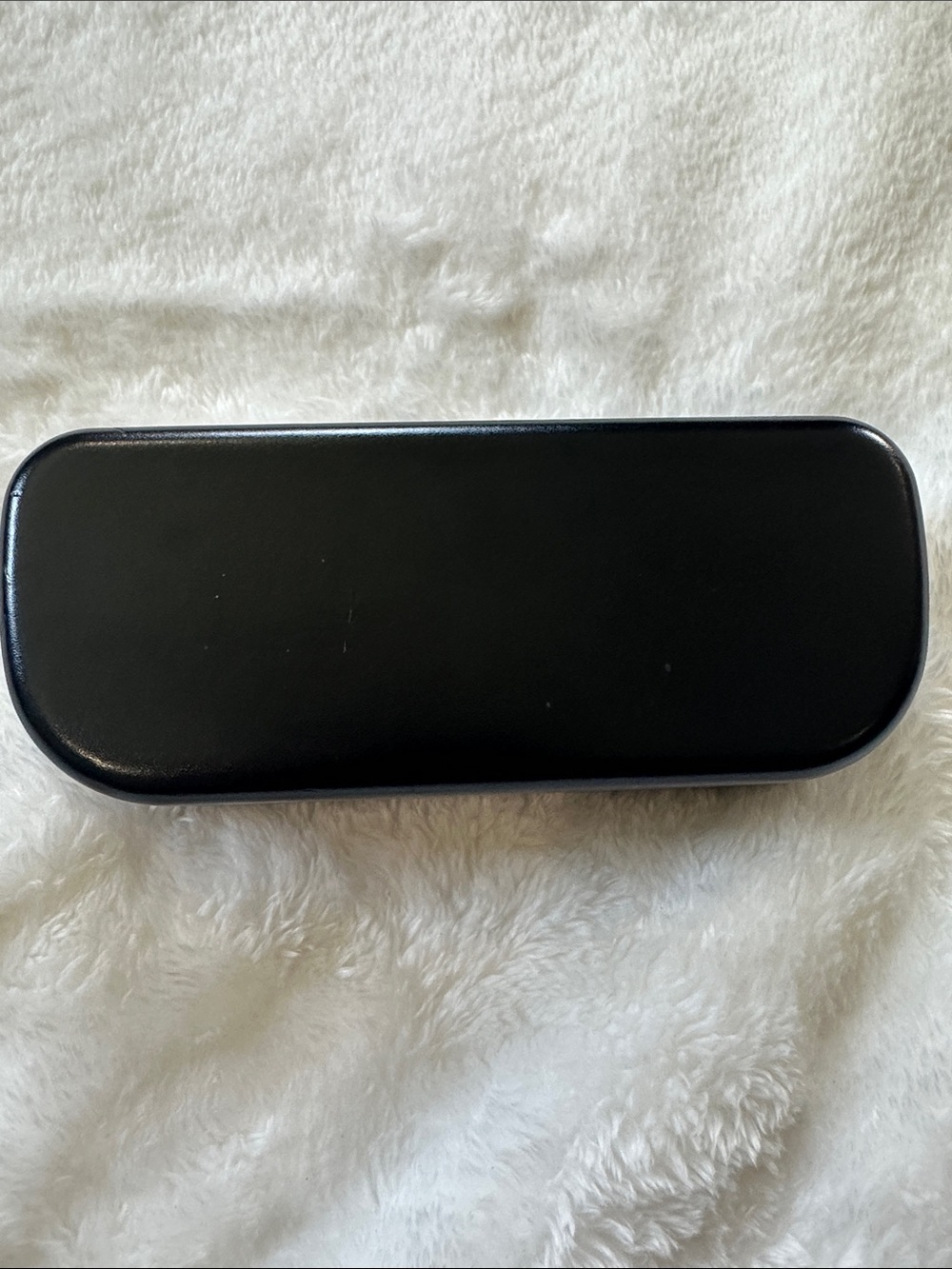 COACH Black Leather Hard Eyewear Case with Gold Logo Luxury Classic Elegant EUC - Picture 5 of 11